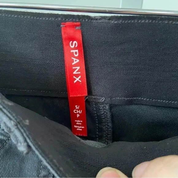 NWT Spanx Stretch Twill Ankle Cargo Pant Garment Dyed size Small - Picture 7 of 14